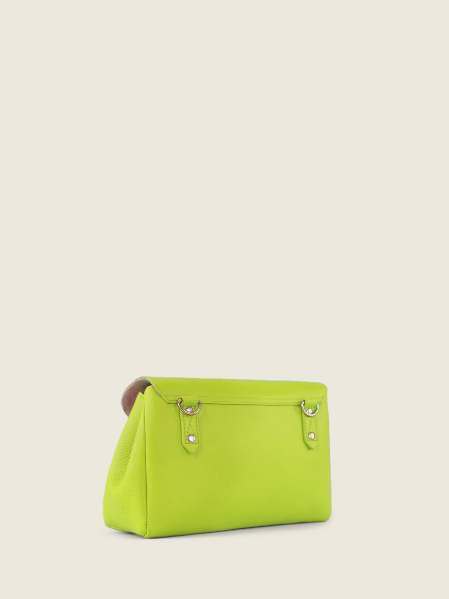foto-vista-laterale-borsa-a-tramonto-in-pelle-verde-suzon-m-sorbet-pomme-paul-marius-w25m-sb-lgr