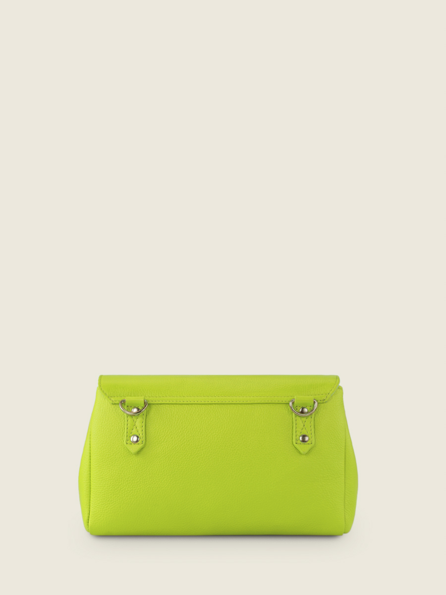 foto-vista-posteriore-borsa-a-tramonto-in-pelle-verde-suzon-m-sorbet-pomme-paul-marius-w25m-sb-lgr