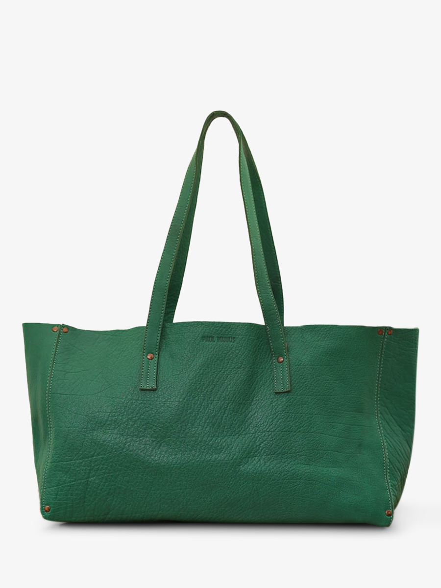 foto-vista-frontale-borsa-in-pelle-donna-verde-leffronte-m-vert-jungle-paul-marius-w12-gr