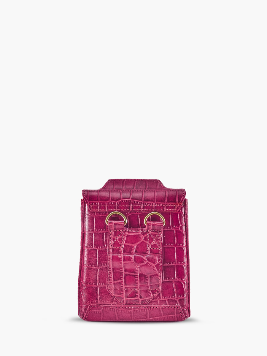 foto-vista-posteriore-borsa-telefono-in-pelle-donna-agathe-alligator-rosa-paul-marius-m70-a-pi