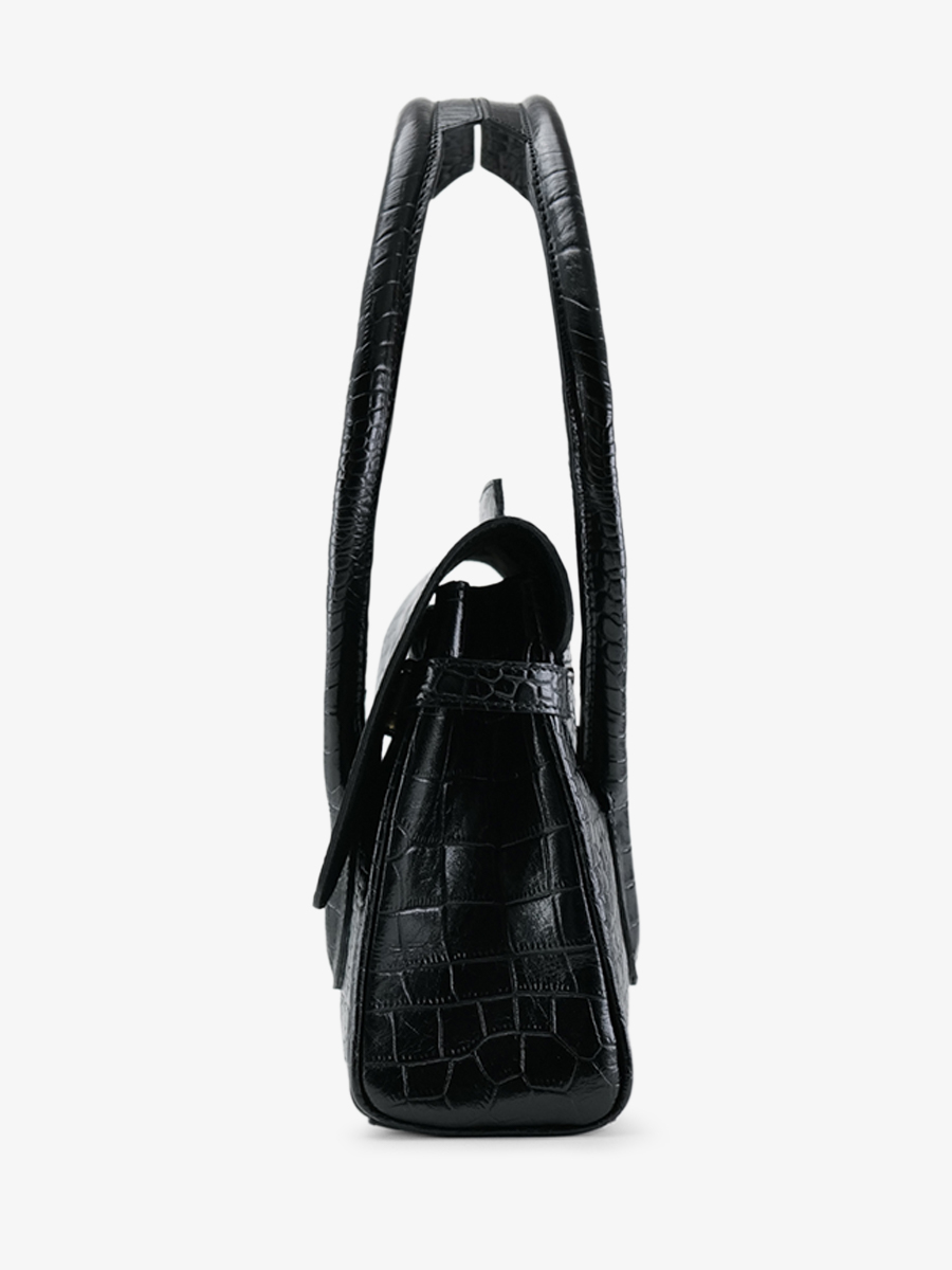 foto-vista-laterale-borsa-a-mano-in-pelle-donna-colette-s-alligator-nero-paul-marius-w028s-a-b