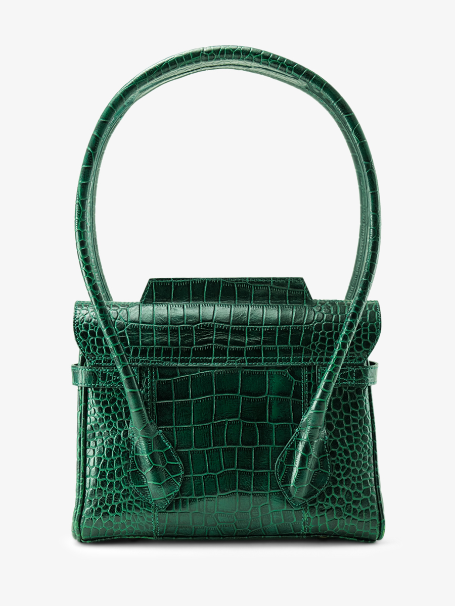foto-vista-posteriore-borsa-a-mano-in-pelle-donna-colette-s-alligator-verde-paul-marius-w028s-a-dg