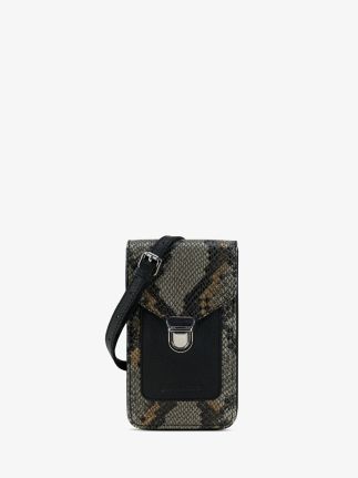 LePorte-Téléphone Python - Grigio/Nero