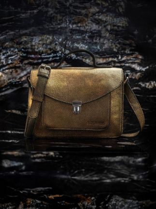 Mademoiselle George Granite - Nero / Dorato