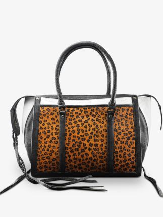 LeRive Droite - L - Leopard - Nero / Bianco