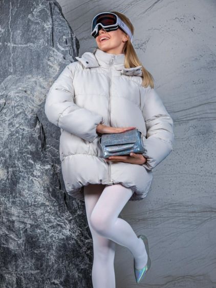 Diane XS Granite - Bianco / Olografico