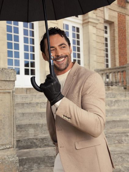 Guanti da uomo - Nero