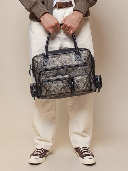 LeDandy 90'S Python - Grigio / Nero