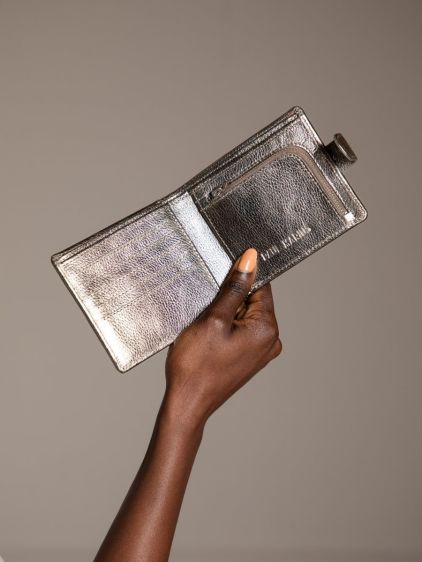 LePortefeuille Louise - Acciaio