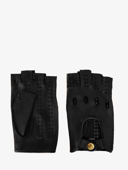 Guanti senza dita Pilote Nero - Uomo