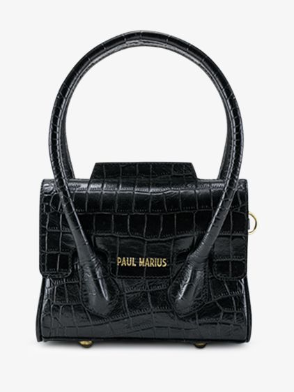 Colette XS Alligator - Nero corvino