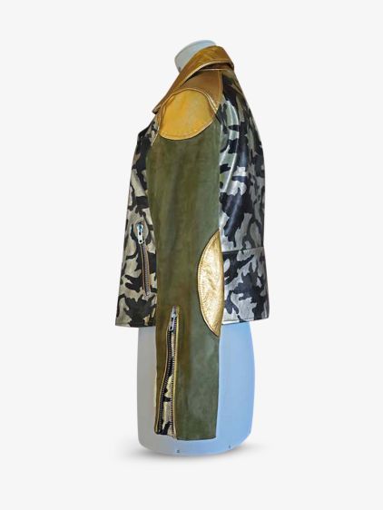 LePerfecto - Camouflage Kaki / Dorato