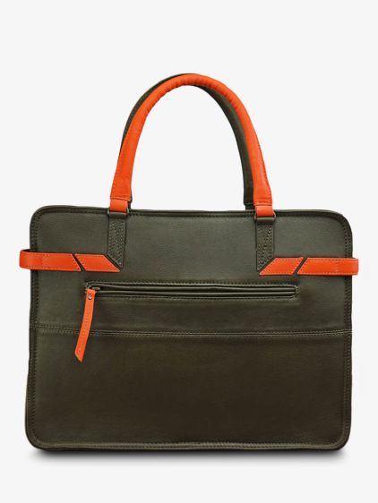 L'Ambitieux - Kaki / Arancione