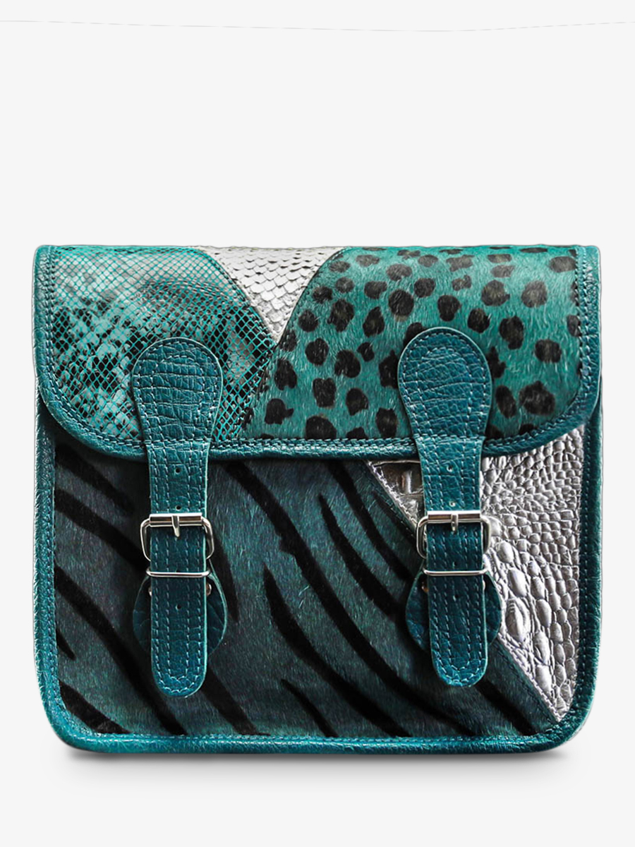 foto-vista-frontale-borsa-a-tracolma-in-pelle-da-donna-blu-argento-lasacoche-s-chimere-blu-piscina-argento-paul-marius-m02s10-ch-blu-s