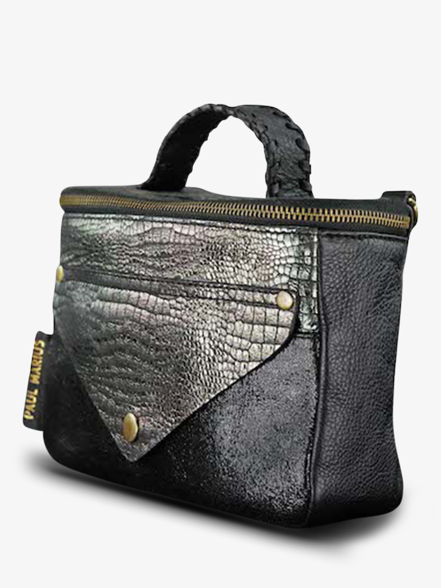 foto-vista-laterale-borsa-a-tramonto-in-pelle-donna-legavroche-riedizione-onyx-paul-marius-w26-onyx