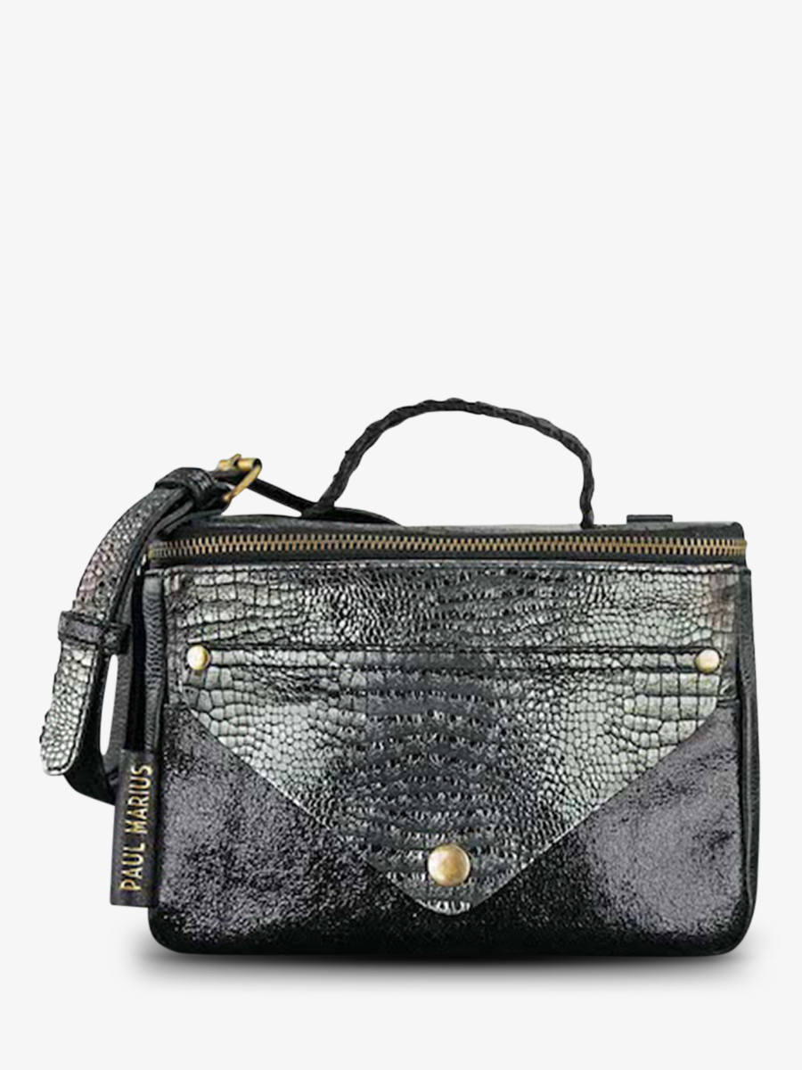 foto-vista-frontale-borsa-a-tramonto-in-pelle-donna-legavroche-riedizione-onyx-paul-marius-w26-onyx