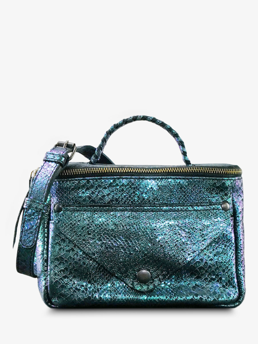 foto-vista-frontale-borsa-a-tramonto-in-pelle-donna-blu-verde-legavroche-riedizione-boreal-paul-marius-w26-msp