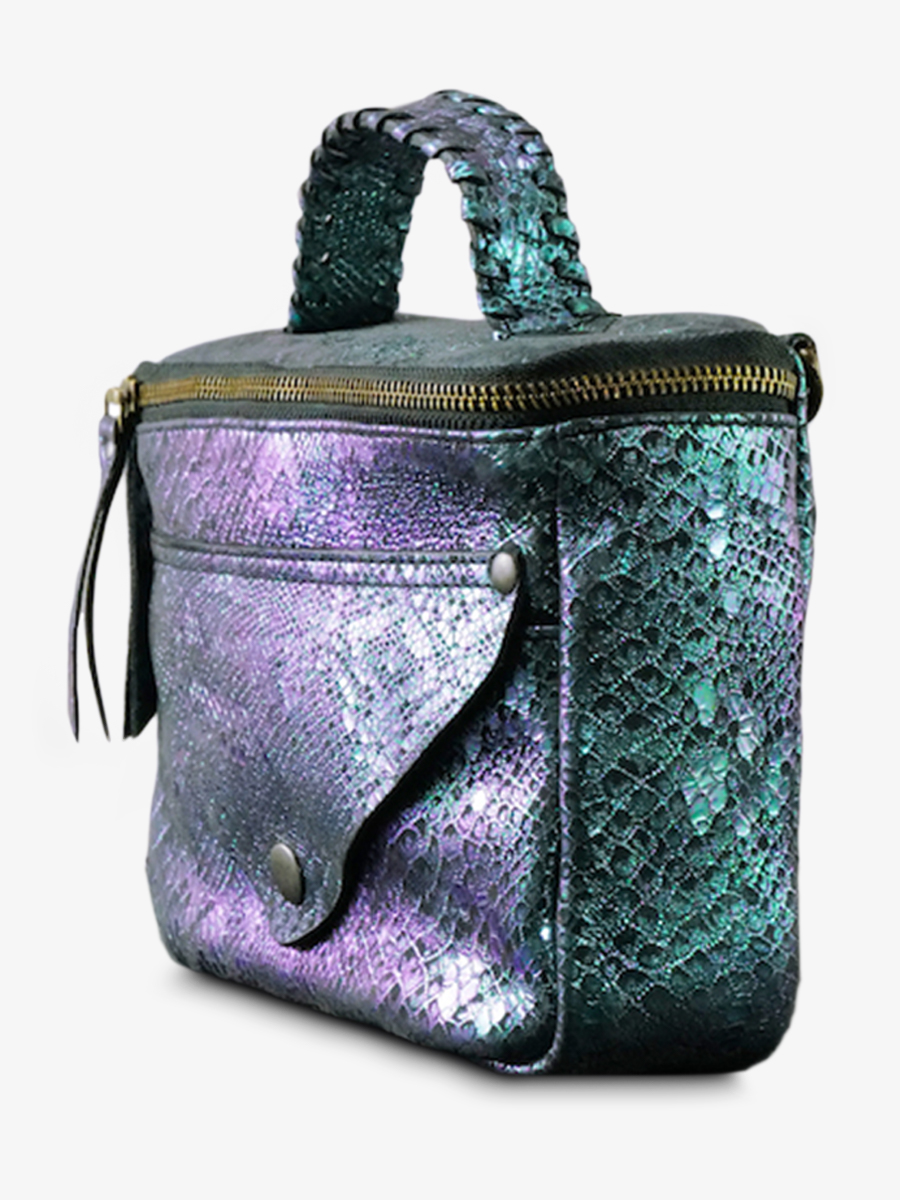 foto-vista-laterale-borsa-a-tramonto-in-pelle-donna-blu-verde-legavroche-riedizione-boreal-paul-marius-w26-msp