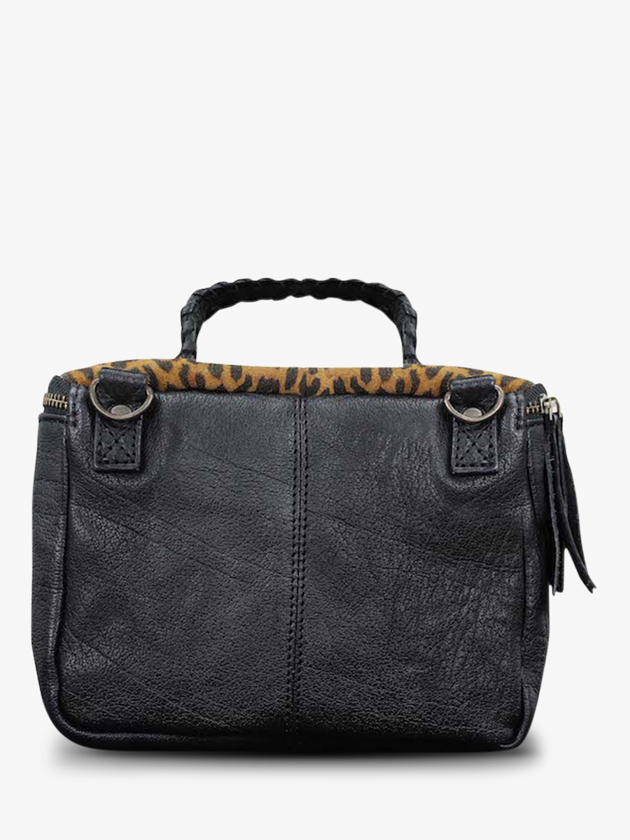 foto-vista-posteriore-borsa-a-tramoggia-in-pelle-donna-nera-legavroche-riedizione-leopardo-nero-paul-marius-w26-lp-b