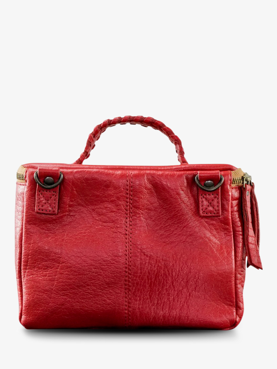 foto-vista-posteriore-borsa-a-tramonto-in-pelle-rossa-da-donna-legavroche-riedizione-rossa-paul-marius-w26-r