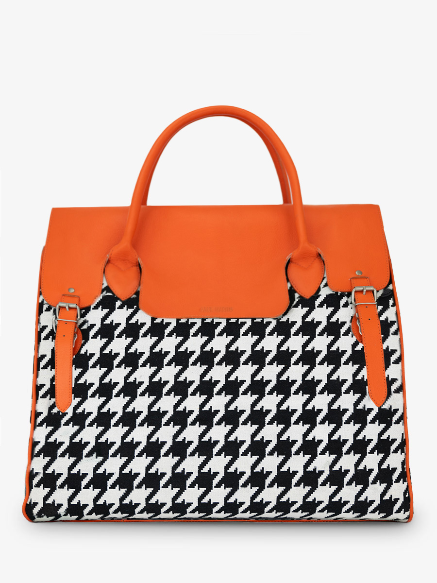 foto-vista-frontale-borsa-da-viaggio-in-pelle-arancione-rouen-delhi-allure-arancione-paul-marius-m105-hs2-o