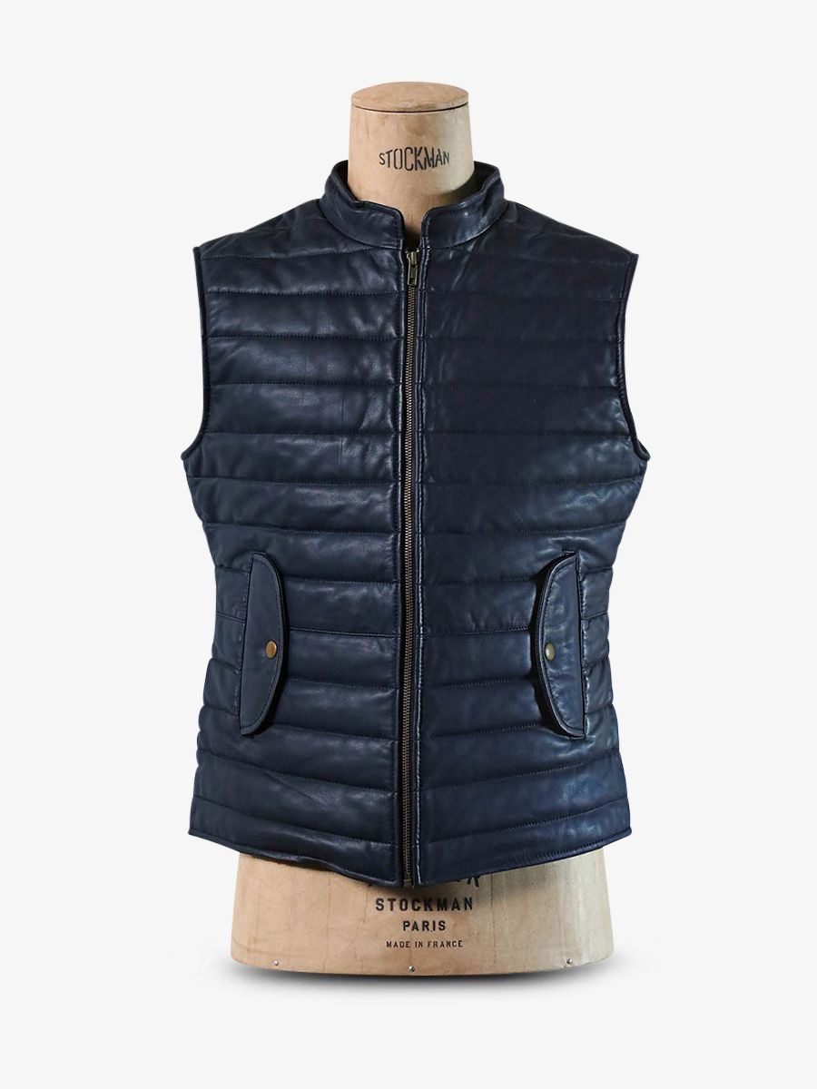 foto-vista-frontale-piumino-uomo-in-pelle-blu-ladoudoune-homme-bleu-encre-paul-marius-wcm-db-s