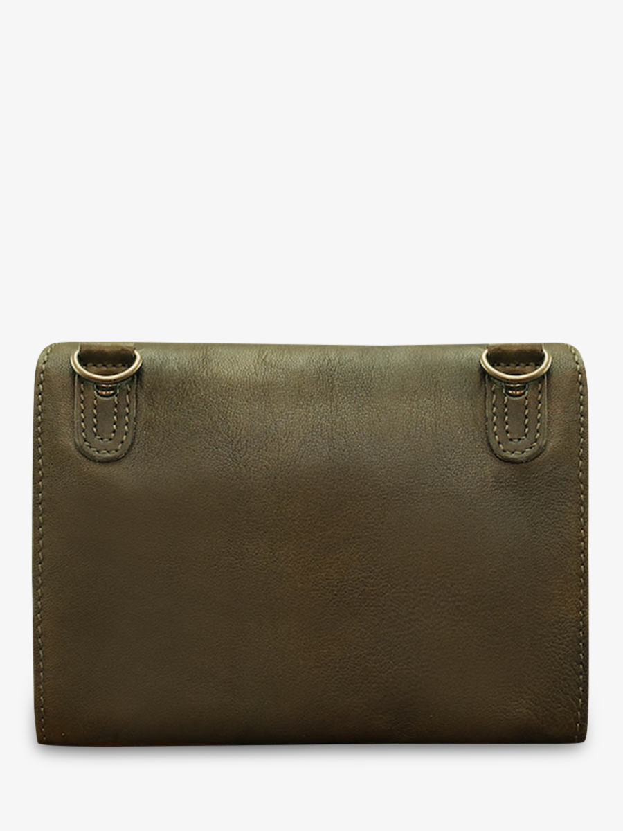foto-vista-posteriore-borsa-a-tramoggia-in-pelle-da-donna-kaki-laminaudiere-kaki-olio-paul-marius-m301-ok