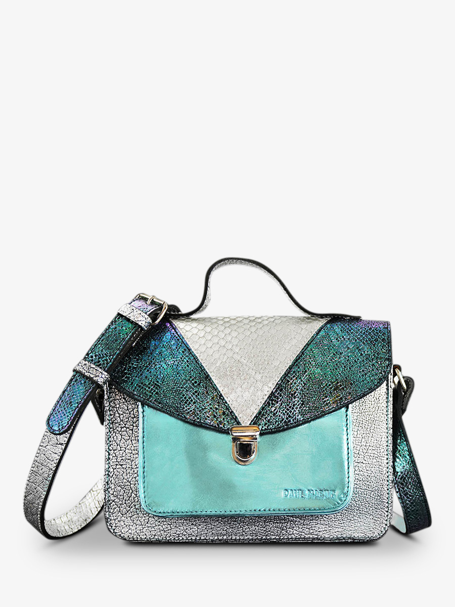 foto-vista-frontale-borsa-a-tramonto-in-pelle-donna-blu-bianco-mademoiselle-george-chimere-polaire-paul-marius-w05-ch-s-blu