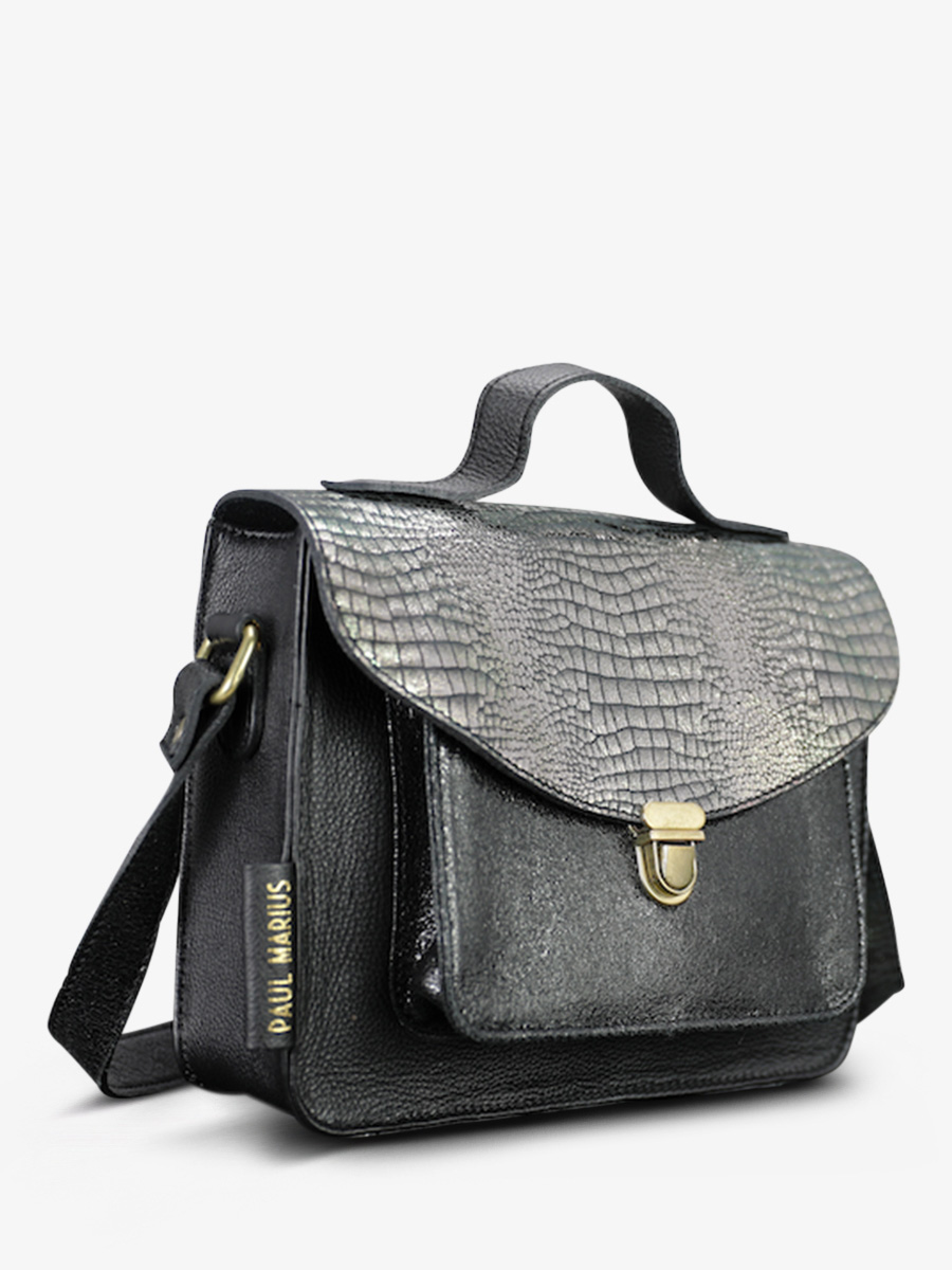 foto-vista-laterale-borsa-a-tramoggia-in-pelle-donna-mademoiselle-george-onyx-paul-marius-w05-onyx