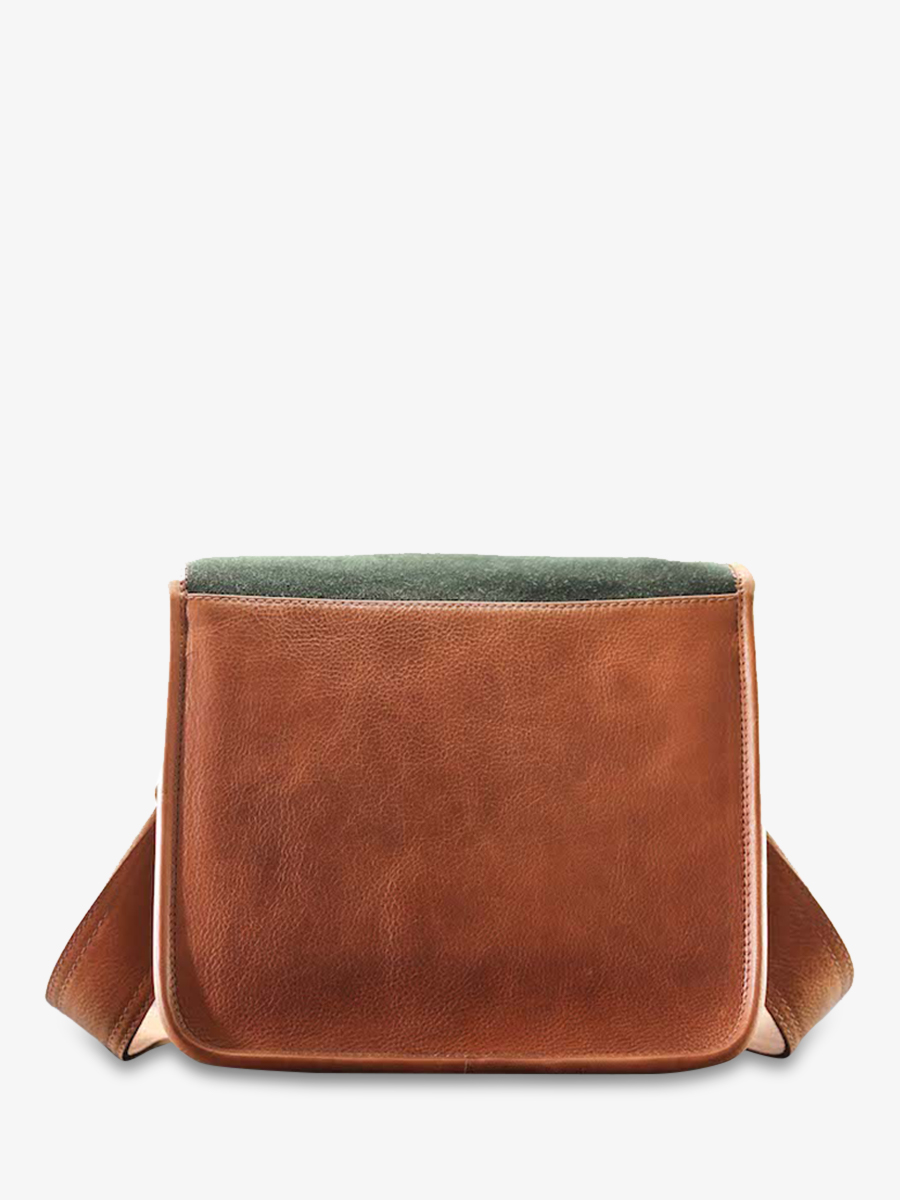 foto-vista-posteriore-borsa-a-tramonta-in-pelle-da-donna-marrone-verde-lasacoche-s-pampa-verde-bosco-paul-marius-m72s10-ol-gf