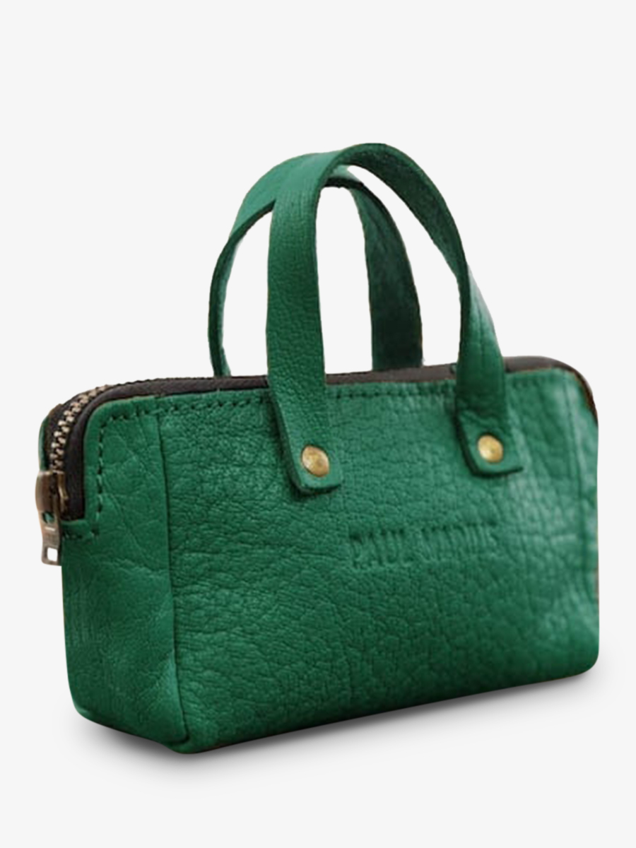 foto-vista-laterale-portamonete-in-pelle-verde-monpremier-paul-marius-vert-jungle-paul-marius-bbw-gr