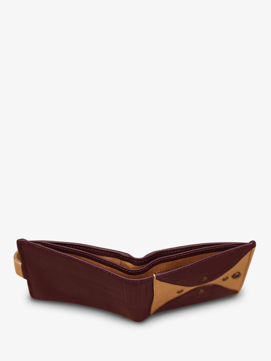 foto-vista-laterale-portafoglio-in-pelle-donna-viola-dorata-leportefeuille-louise-prune-dore-paul-marius-m30-p-g