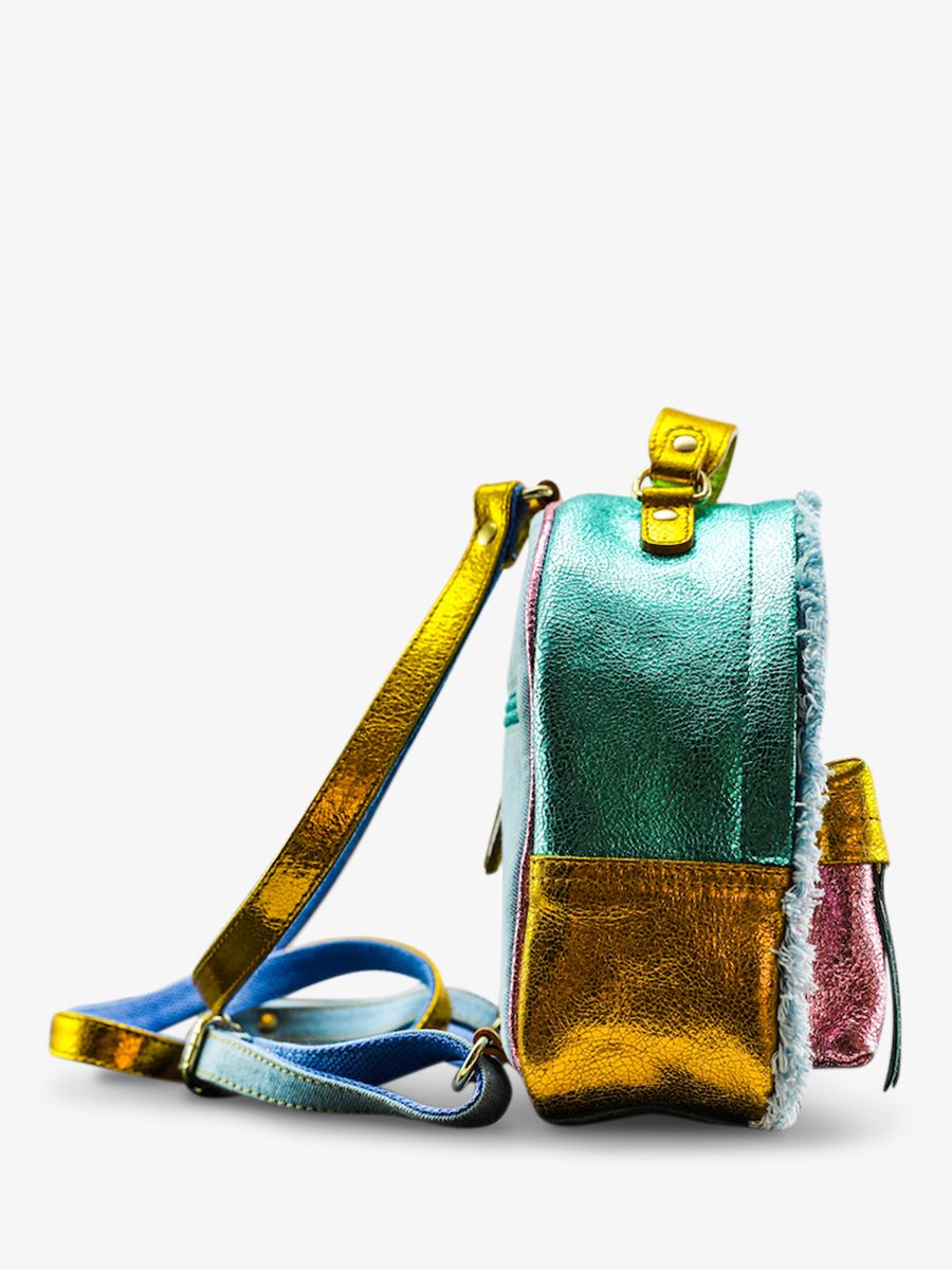 foto-vista-laterale-piccolo-zaino-in-pelle-donna-lemini-intrepide-90s-paul-marius-m37s-denim