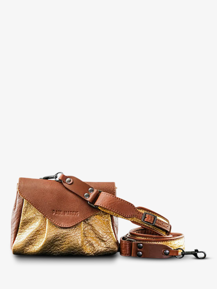 foto-vista-frontale-borsa-a-tramonto-in-pelle-paulmarius-marrone-dorato-suzon-s-naturale-dorato-paul-marius-w25s-l-g
