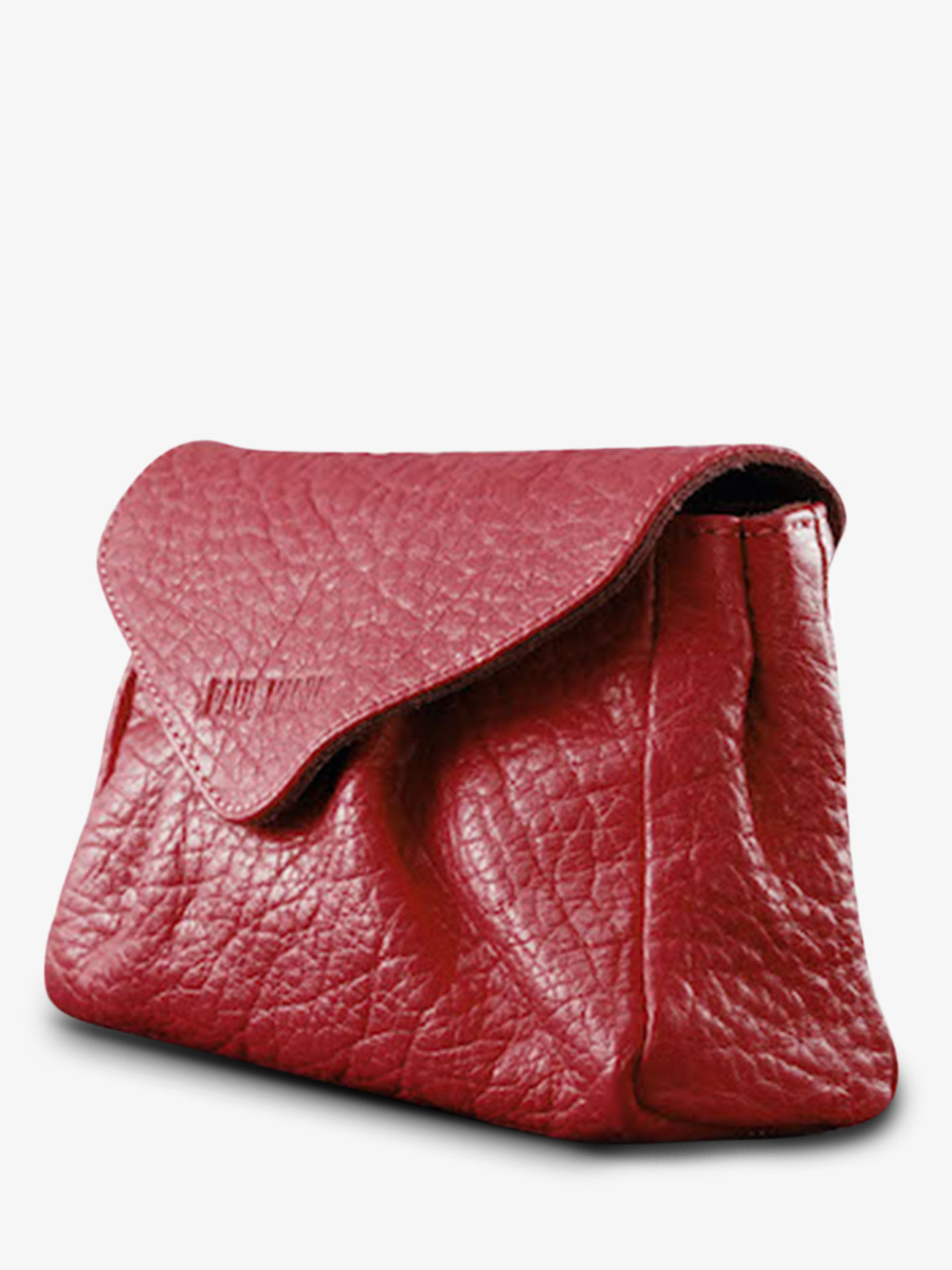 foto-vista-laterale-borsa-a-tramoggia-in-pelle-paulmarius-rossa-suzon-s-rossa-carminio-paul-marius-w25s-r