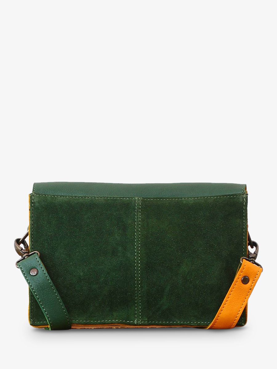 foto-vista-posteriore-borsa-a-tracolla-in-pelle-da-donna-kaki-giallo-lepapillon-kaki-safran-paul-marius-w09-k-y