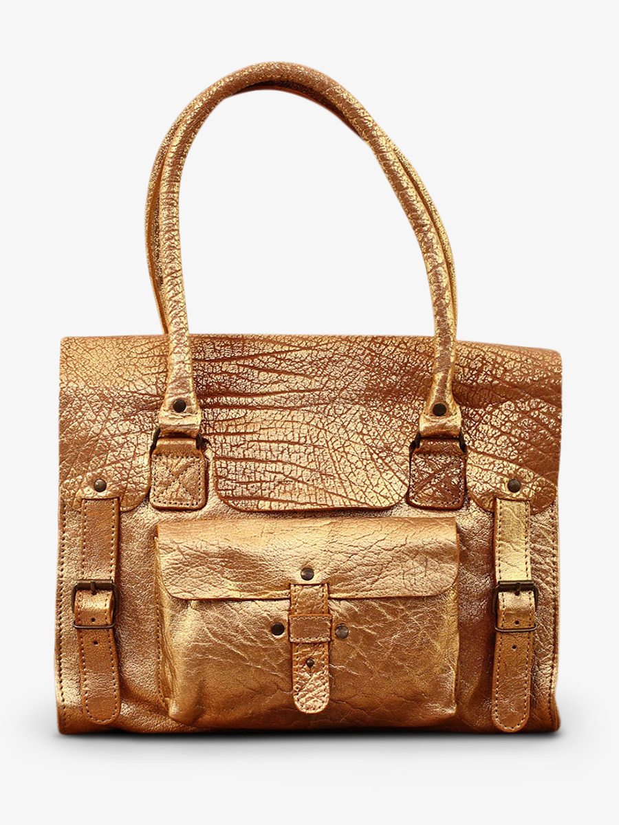 foto-vista-frontale-borsa-a-tramonto-in-pelle-donna-dorata-lerive-gauche-m-dorata-paul-marius-w01m-gd