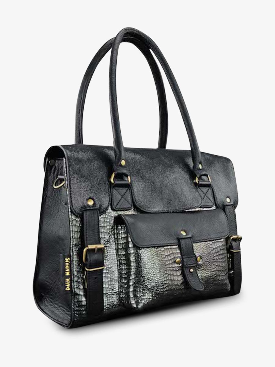 foto-vista-laterale-borsa-a-tramoggia-in-pelle-donna-lerive-gauche-m-onyx-paul-marius-w01m-onyx