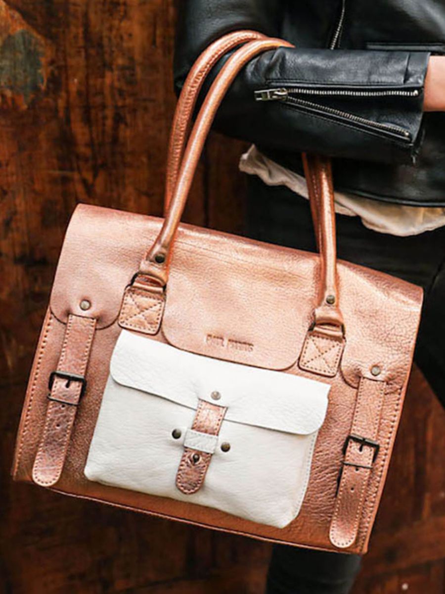 foto-portafoglio-borsa-a-tramoggia-in-pelle-donna-rosa-dorata-bianca-lerive-gauche-m-oro-rosa-bianca-paul-marius-w01m-g-pi-w