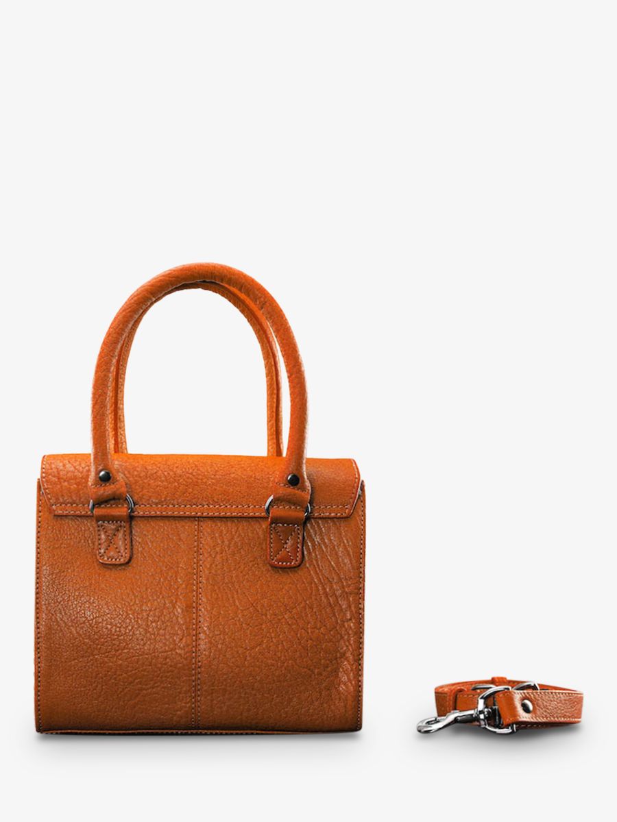 foto-vista-posteriore-borsa-a-tramoggia-in-pelle-da-donna-arancione-lerive-gauche-s-grand-prix-tangerine-paul-marius-w01s-hs-o