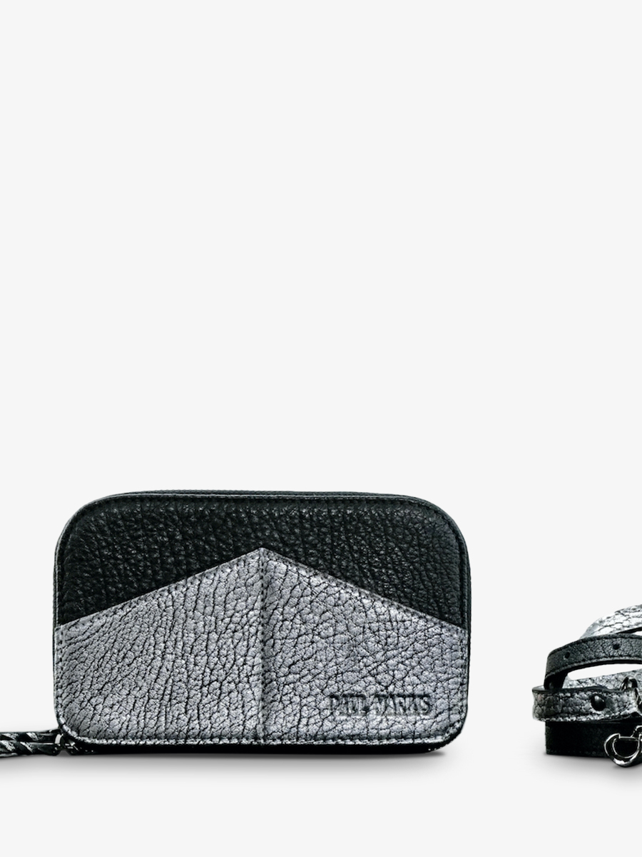 foto-vista-laterale-borsa-cintura-in-pelle-donna-argento-nero-paula-argento-nero-paul-marius-m66-s-b