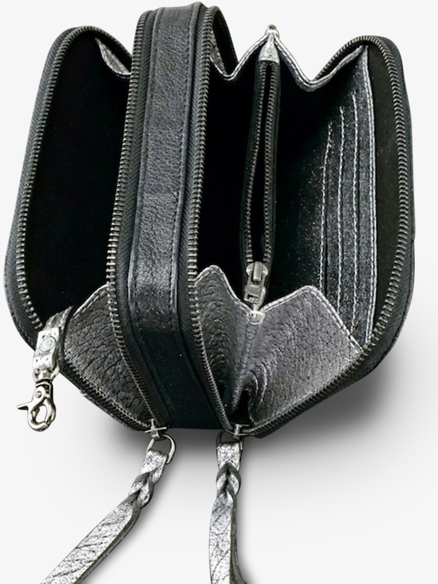 foto-interno-borsa-cintura-in-pelle-donna-argento-nero-paula-argento-nero-paul-marius-m66-s-b