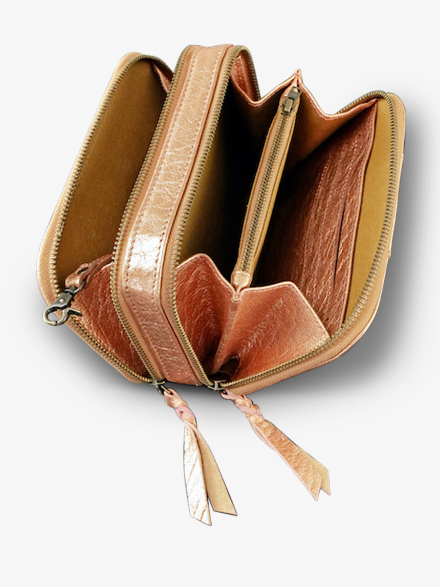foto-interno-borsa-cintura-in-pelle-donna-rosa-dorata-paula-oro-rosa-paul-marius-m66-g-pi