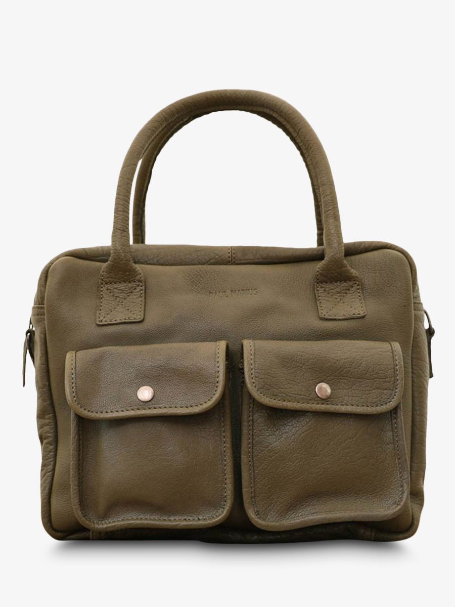 foto-vista-frontale-portadocumenti-in-pelle-donna-kaki-ledandy-kaki-paul-marius-w04-k