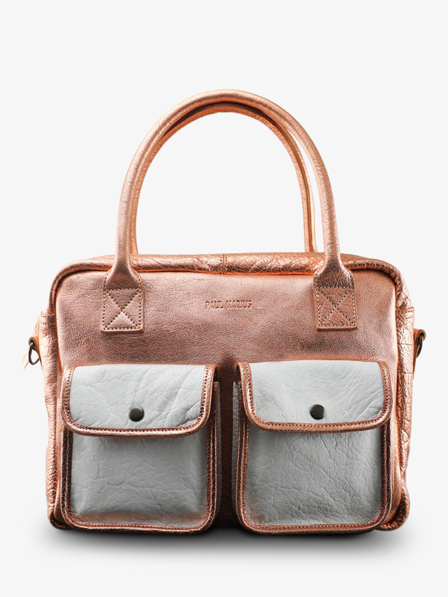 foto-vista-frontale-portadocumenti-in-pelle-donna-rosa-dorata-bianca-ledandy-oro-rosa-bianca-paul-marius-w04-g-pi-w