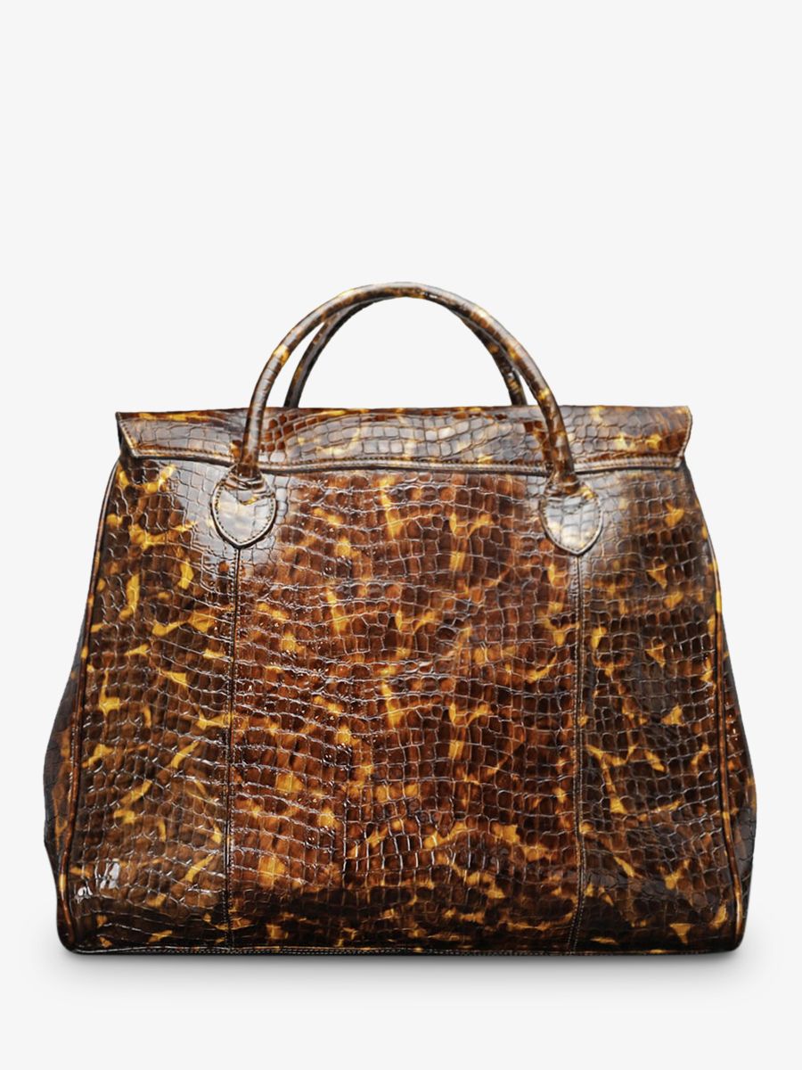 foto-vista-posteriore-grande-borsa-da-viaggio-in-pelle-uomo-argento-rouen-delhi-caimano-ambra-verniciato-paul-marius-m105-c-am