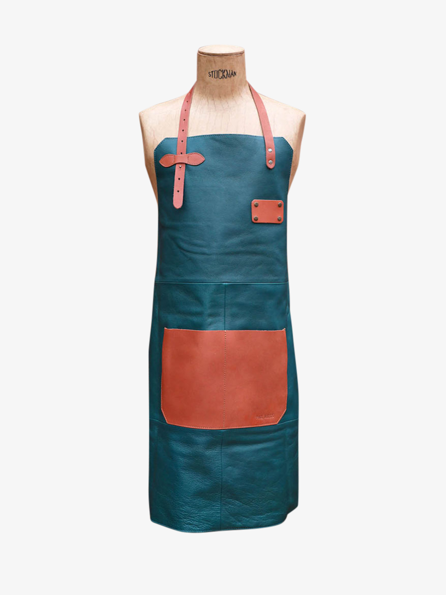 foto-porta-grembiule-in-pelle-da-giardinaggio-verde-blu-letablier-in-pelle-cobalto-paul-marius-apron-leather-db