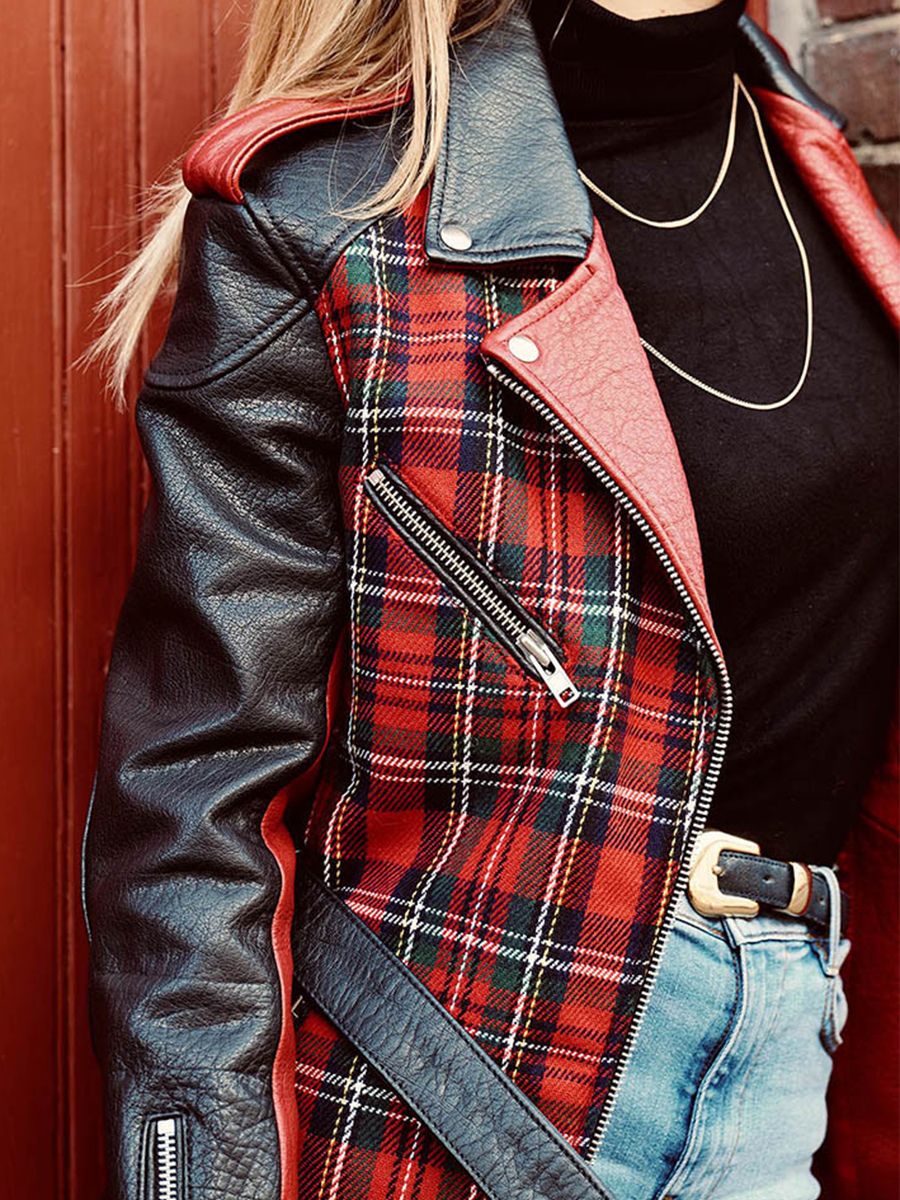 foto-materiale-trench-in-pelle-da-donna-rosso-letrench-tartan-rosso-paul-marius-wtc-sco-r-s36