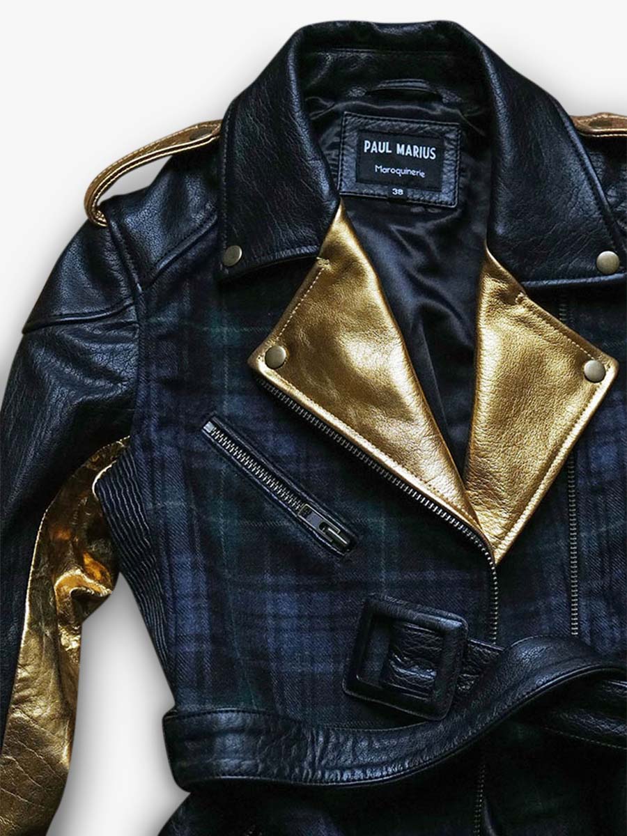 foto-interno-trench-in-pelle-donna-verde-letrench-tartan-verde-paul-marius-wtc-sco-gr-s36