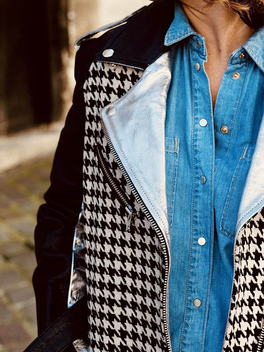 foto-materiale-trench-in-pelle-donna-nero-bianco-letrench-pieddepoule-paul-marius-wtc-hs-b-s36